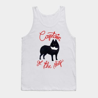 Captain Schipperke Tank Top